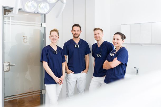 Unser Praxisteam der Zahnärzte West